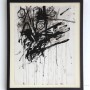 Jose Lerma, Abstracted #3, 1953, India ink and crayon, 23 x 17