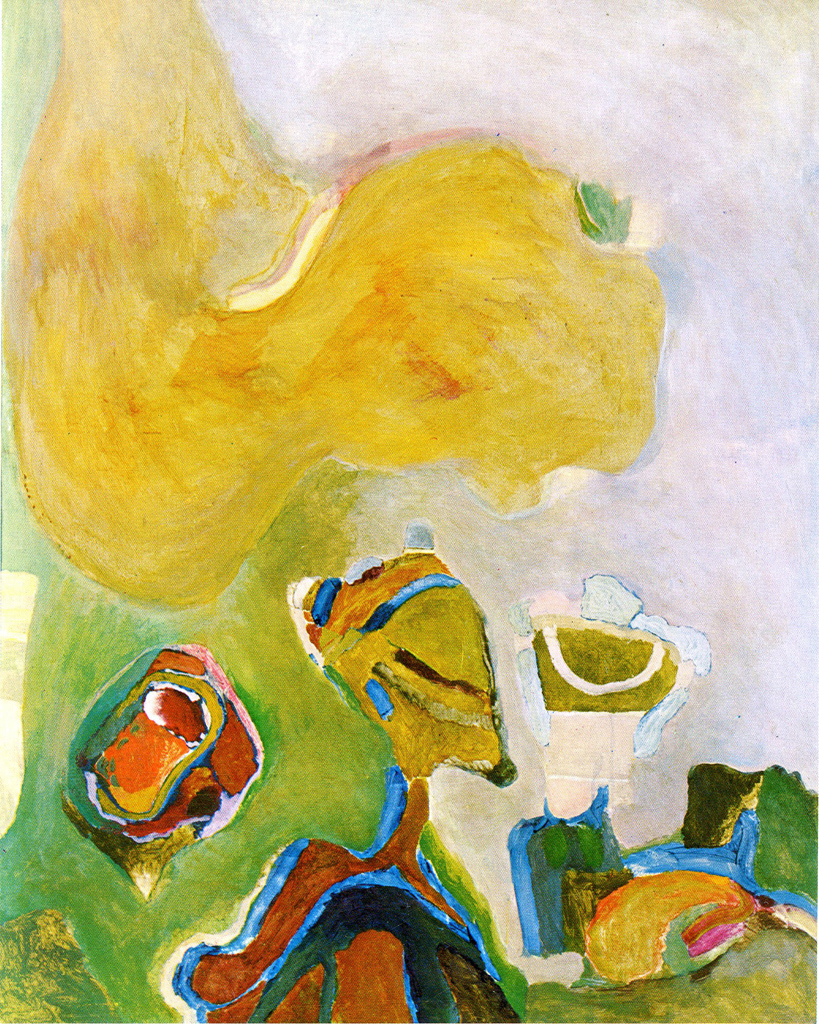 Another Room, 1970, 59" x 47", Acrylic on canvas